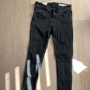 Diesel jeans gray skinny (stretch) slandy size W 24 L 30